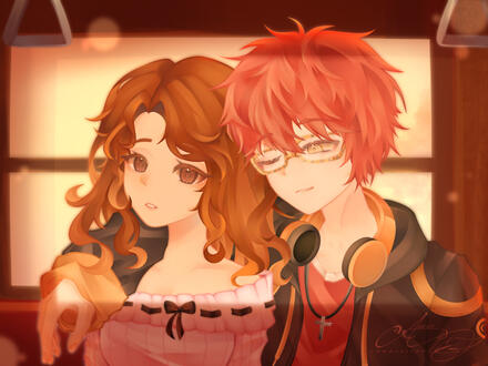 𐙚⋅ 2 people bust-up